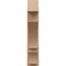 Ekena Millwork 8-in W x 28-in D x 40-in H Balboa Block Rough Cedar Woodgrain TimberThane Outlooker, Primed Tan OUTUR080X28X40BOA44RCPR - alternate 6
